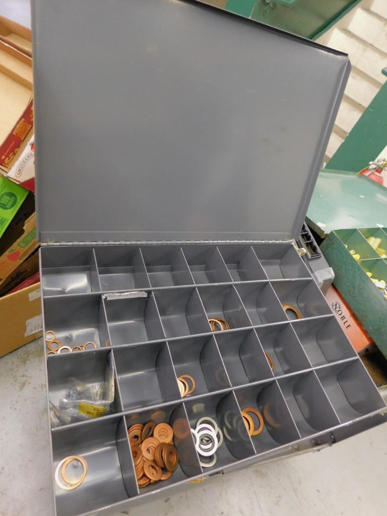 Large 2 Box Lot Automotive Electrical Connectors &: Large 2 Box Lot Automotive Electrical Connectors & Copper Washers . It's 2 boxes, so make sure you view both pictures so that you can see the complete lot Because of the current covid 19 situati