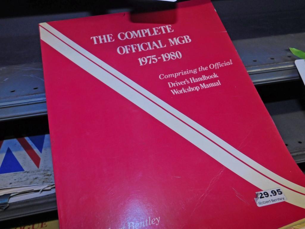 Complete Office MGB 1975-80 Workshop Manual: Complete Office MGB 1975-80 Workshop Manual Because of the current covid 19 situation, pick up times are by appointment only. Pick up for this auction will be Feb 27 and 28 during the auction or Monda
