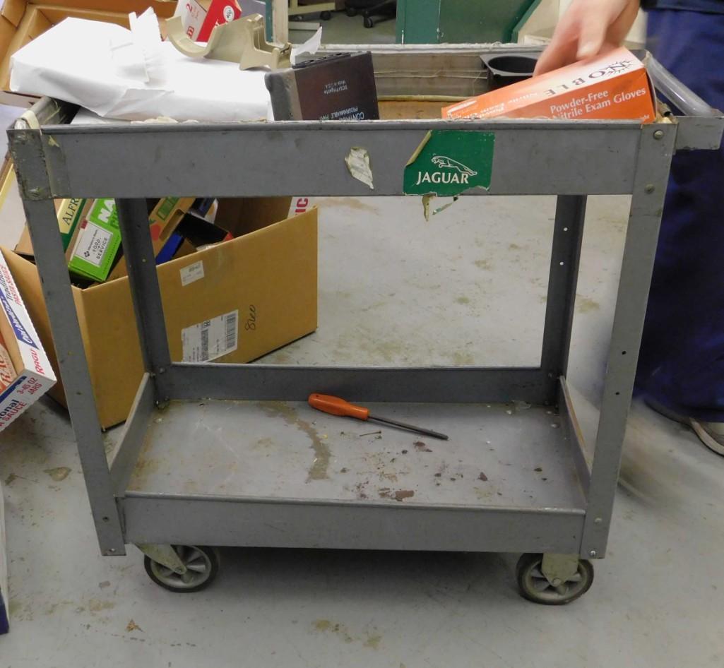 Rolling Parts Cart: Rolling Parts Cart . Cart only Because of the current covid 19 situation, pick up times are by appointment only. Pick up for this auction will be Feb 27 and 28 during the auction or Monday, Marc
