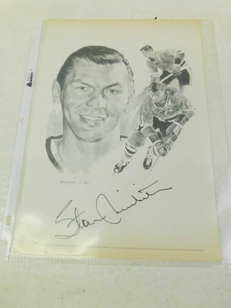 Stan Mikita Signed Equitable Print (1 of 2)