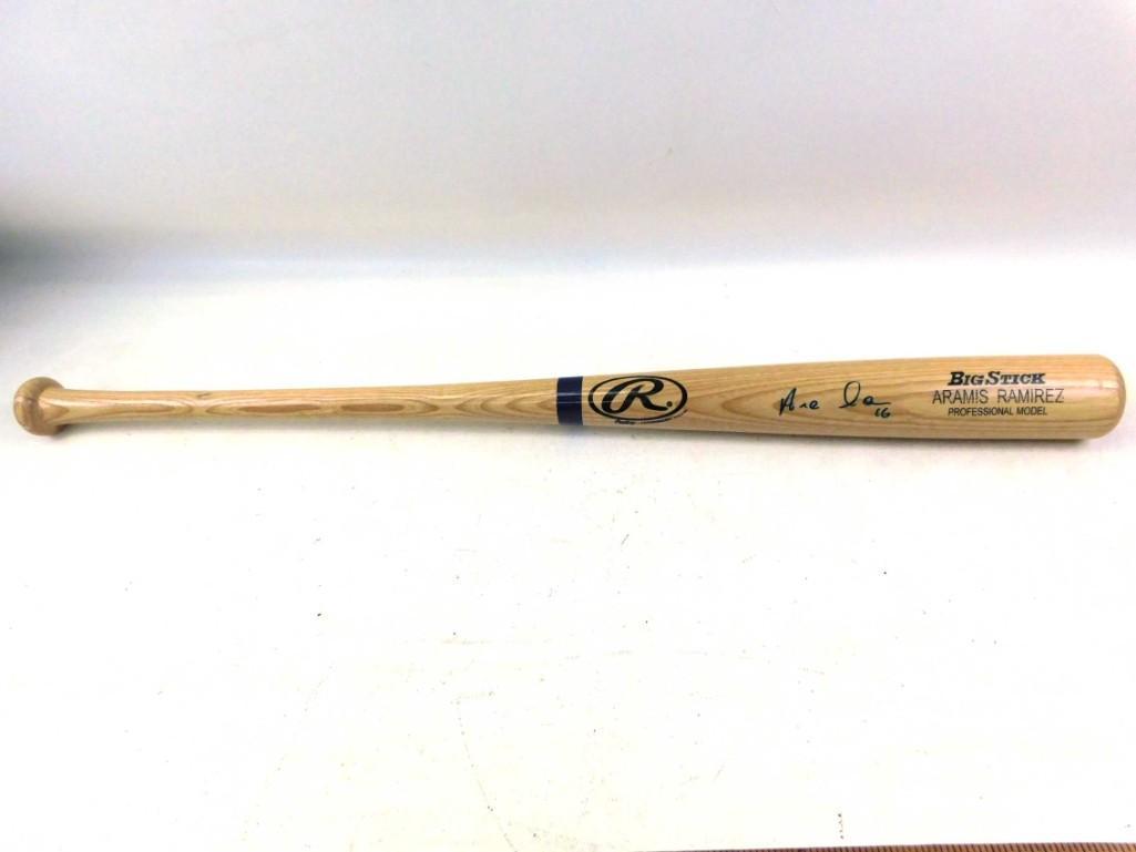 Aramis Ramirez Signed Baseball Bat - Big Stick (1 of 5)