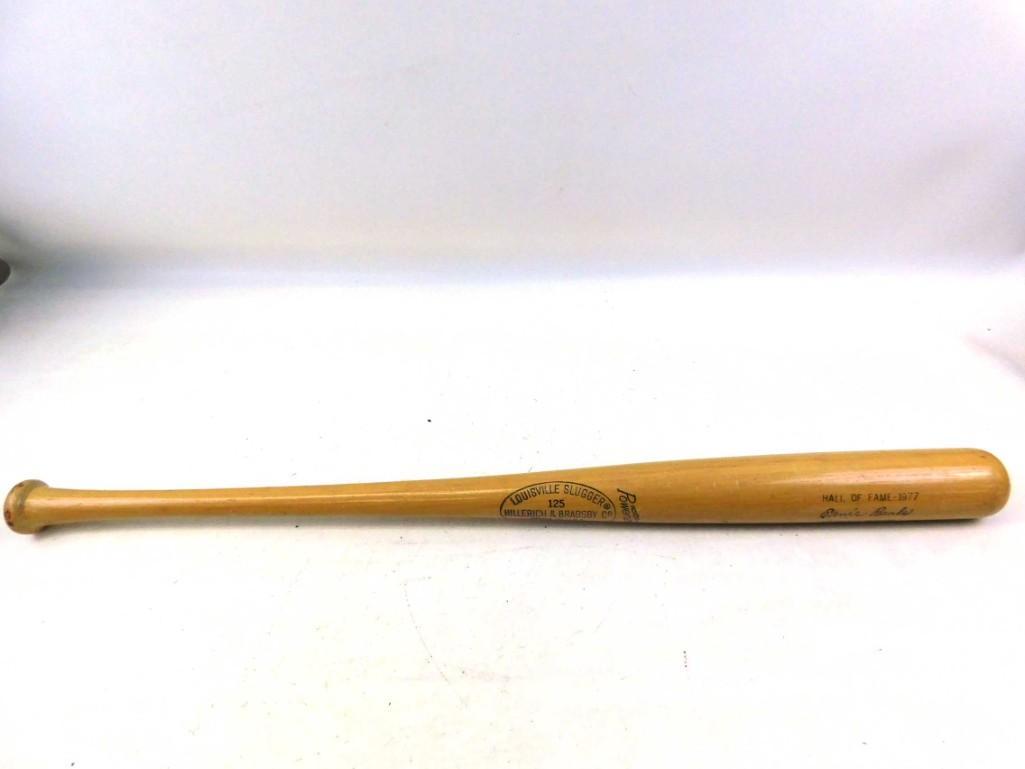 Ernie Banks Hall of Fame 1977 Louisville Slugger: Ernie Banks Hall of Fame 1977 Louisville Slugger Baseball Bat