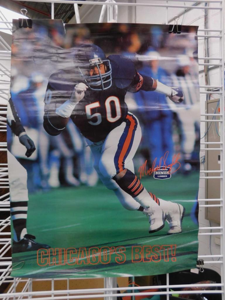 Mike Singletary and 70th Anniversary Chicago Bears (1 of 4)
