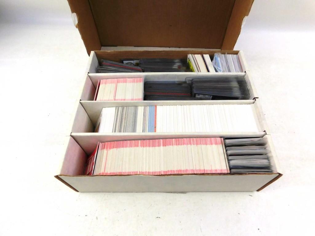 Large Flat full of Sports Cards - Basketball, Football, (1 of 2)