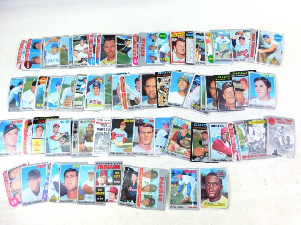Large Lot of Vintage Baseball Cards (1 of 3)