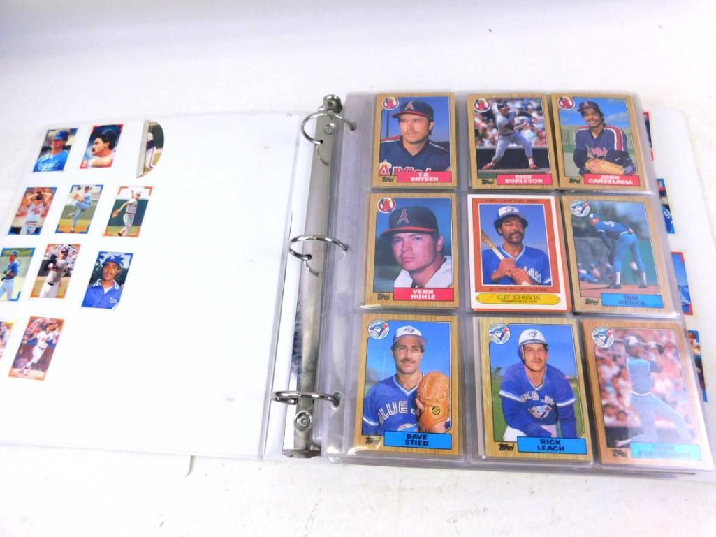 Binder Full of Cards including Nolan Ryan, Ken Griffey, (1 of 16)