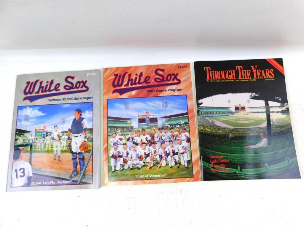 Lot of Comiskey Park Final Game Programs (1 of 2)