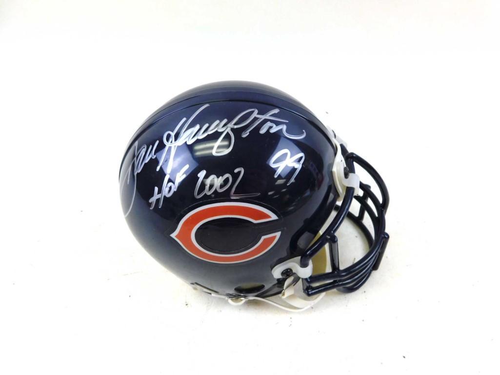Dan Hampton Signed Mini Helmet (1 of 3)
