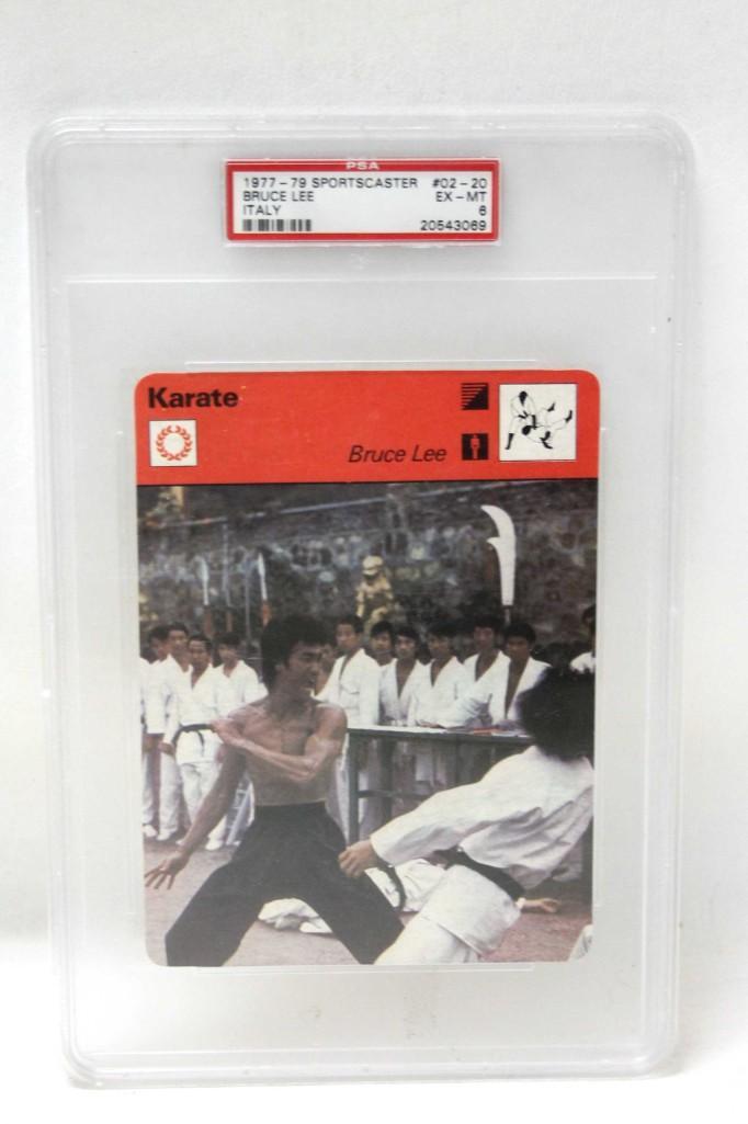 1977-79 Bruce Lee Sports Card PSA Graded (1 of 6)