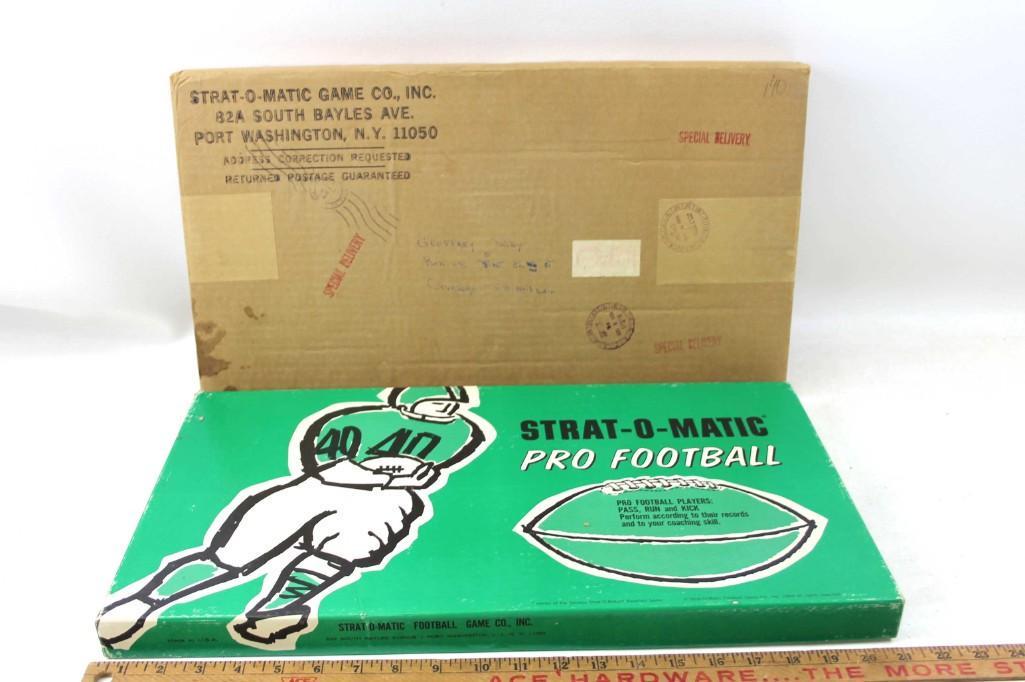 Vintage Strat-O-Matic Pro Football Board Game (1 of 7)