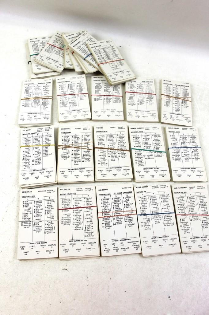 Vintage 1970 Baseball Stats Cards for the Strat-O-Matic: Vintage 1970 Baseball Stats Cards for the Strat-O-Matic Game - Includes Full Teams