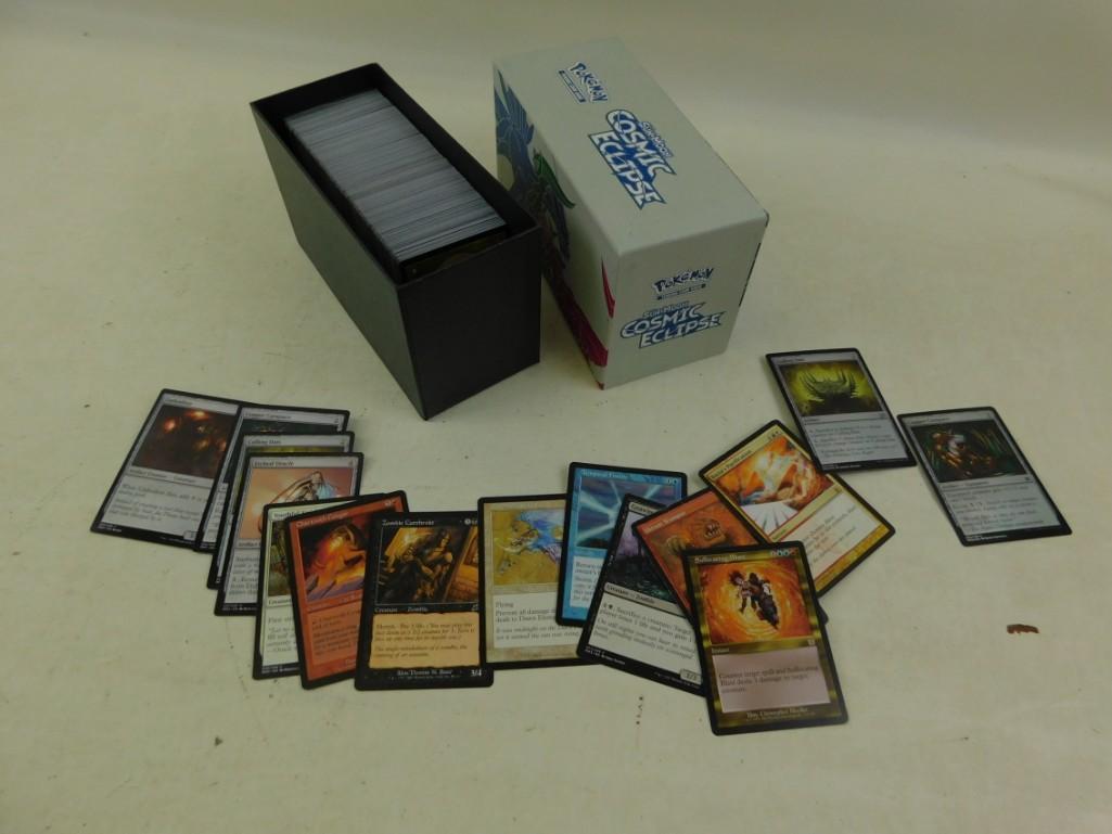Lot of Approximately 500 MTG Game Cards in a box (1 of 2)