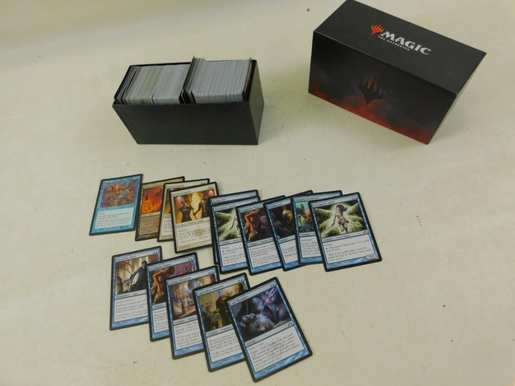 Lot of Approximately 500 MTG Game Cards in a box (1 of 2)