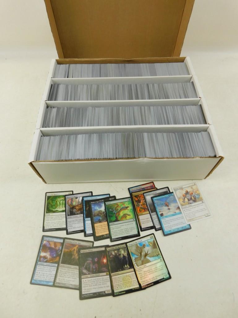 Lot of Approximately 4000 MTG Game Cards in a box (1 of 2)