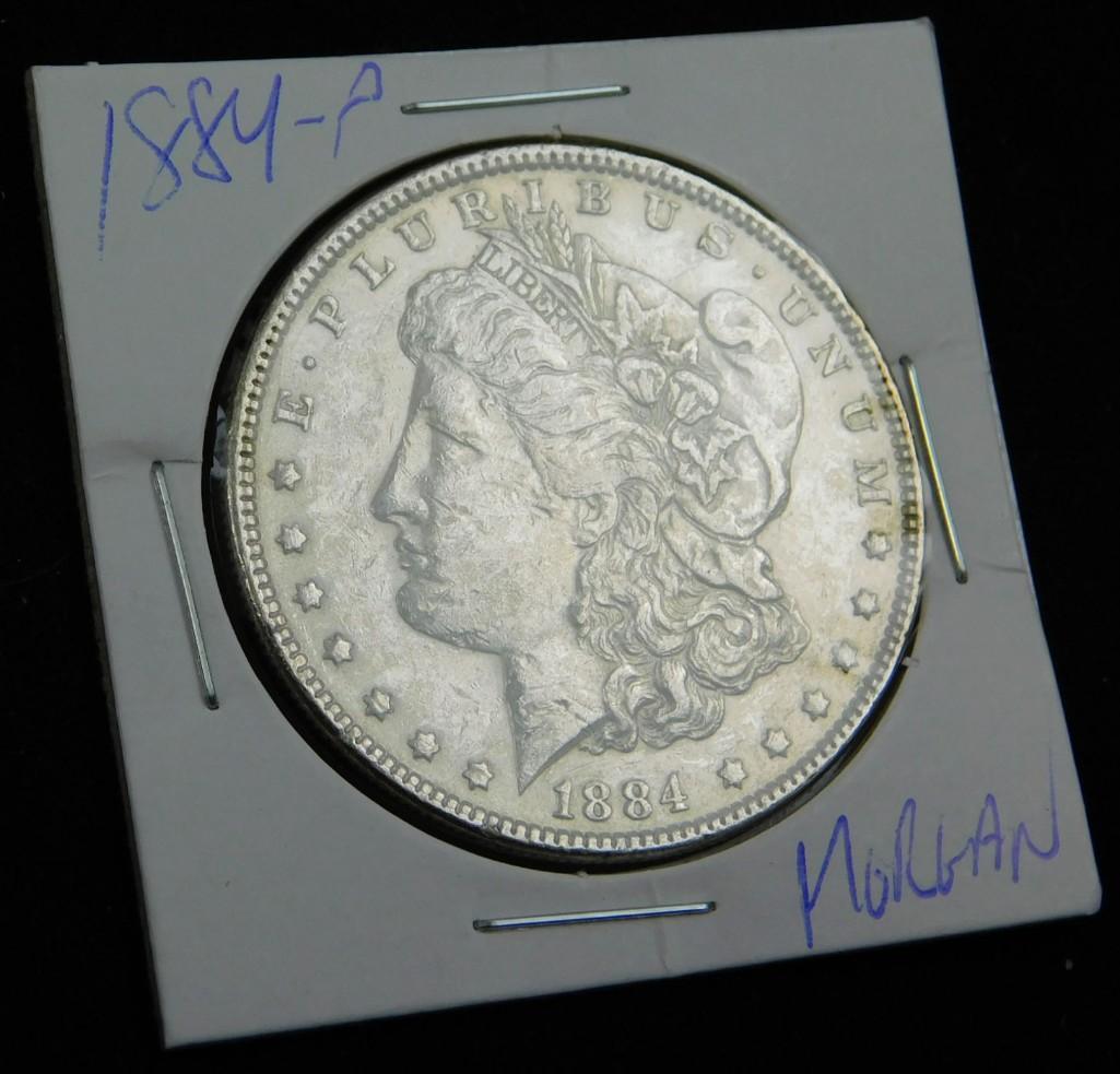 1884-P Morgan Dollar 90% Silver (1 of 2)