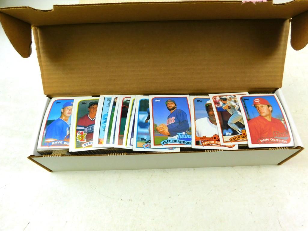 1989 Set of Topps Baseball Cards (1 of 3)