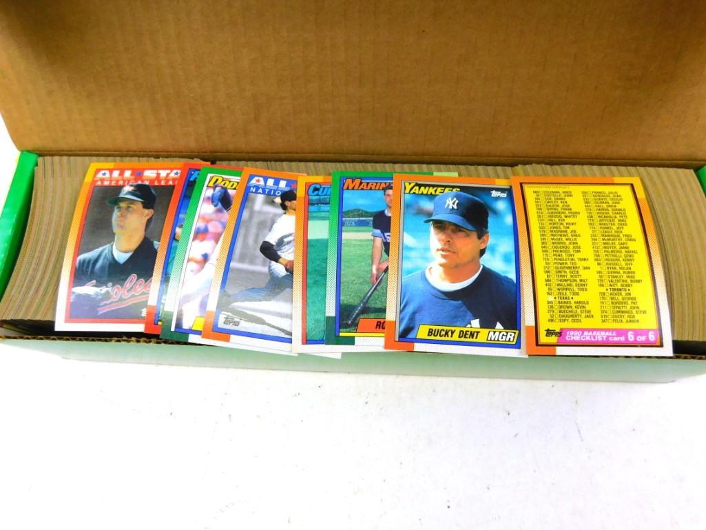 1990 Topps Baseball Card Set (1 of 3)