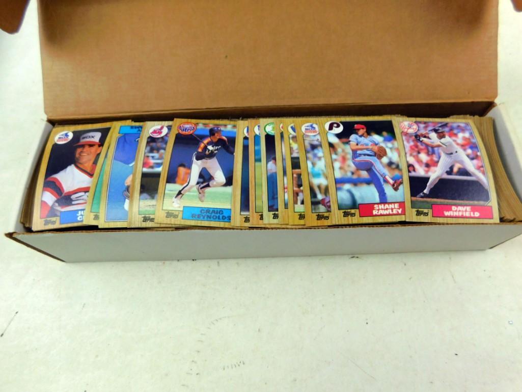 1987 Topps Baseball Card Set (1 of 3)