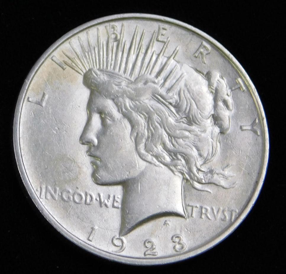 1923-D Peace Dollar 90% Silver: 1923-D Peace Dollar 90% Silver