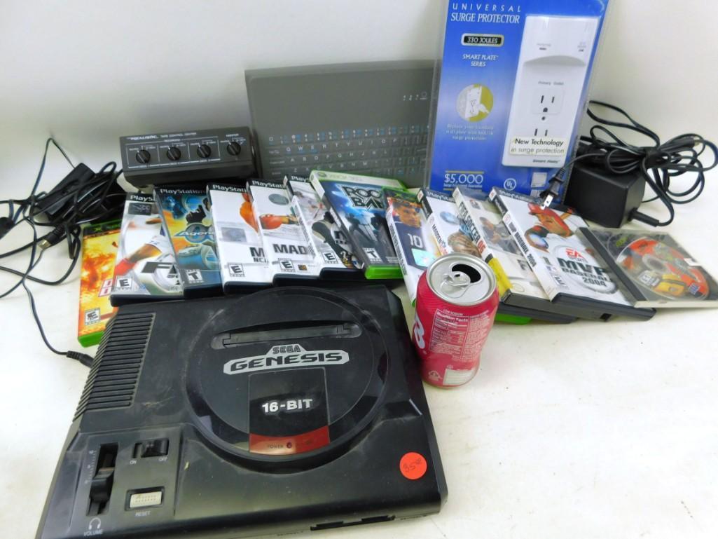Video Game Lot including Sega Genesis and Video Games (1 of 3)