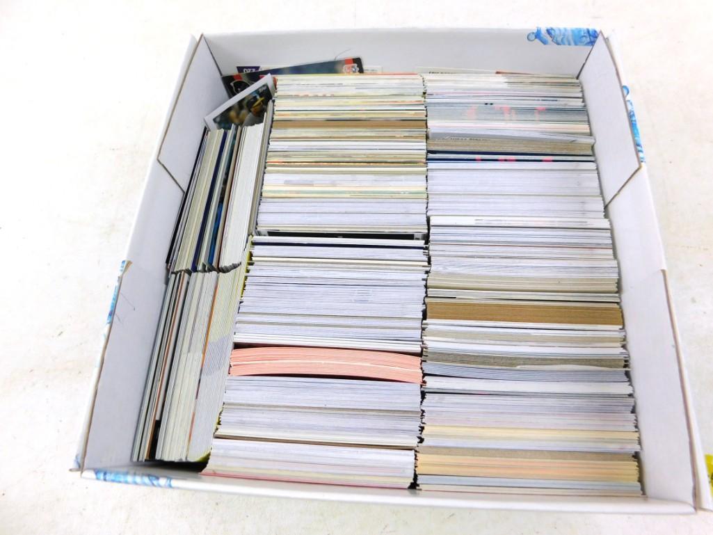 Box Flat full of mostly Baseball Cards (1 of 2)