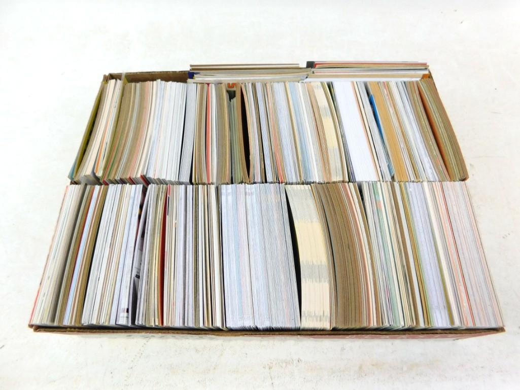 Box Flat full of Baseball, Basketball, Football Cards (1 of 2)