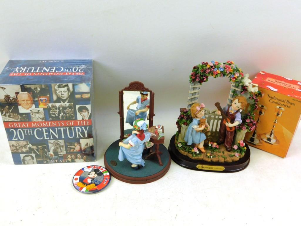 Misc. Lot 20th Century Box Set, Mickey Mouse Button, (1 of 2)