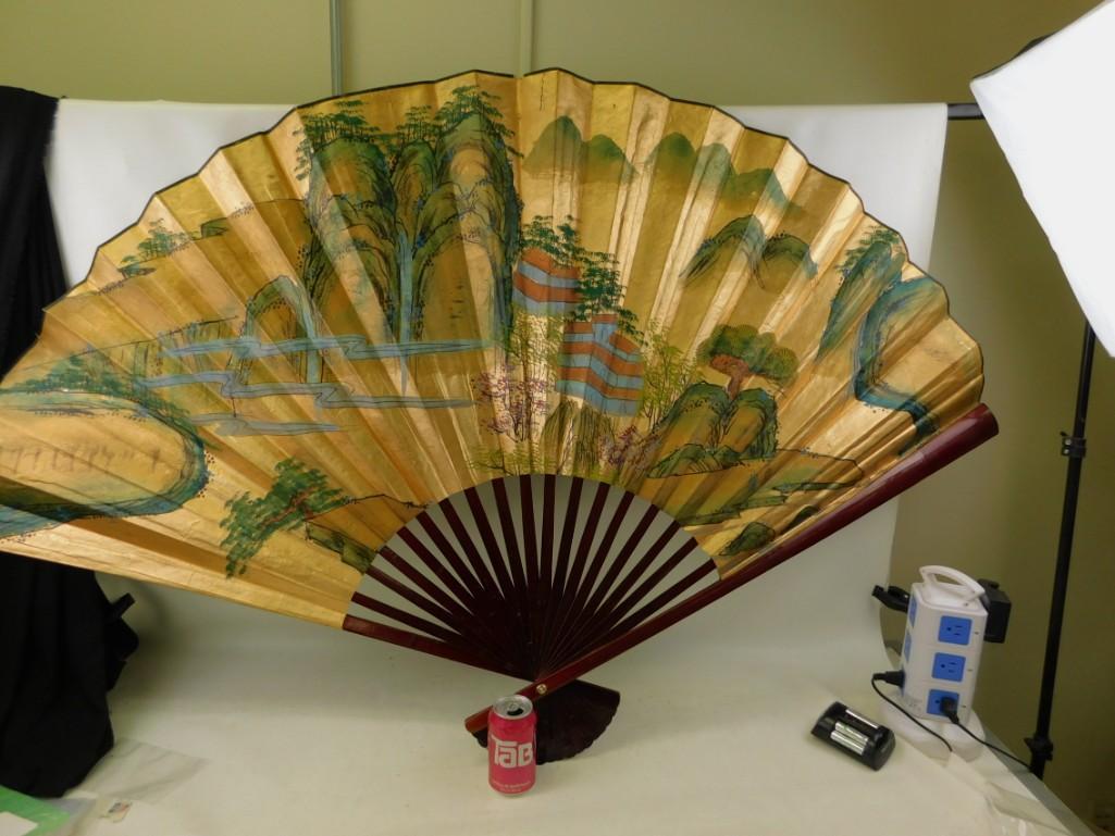 Large Asian Style Fan (1 of 2)