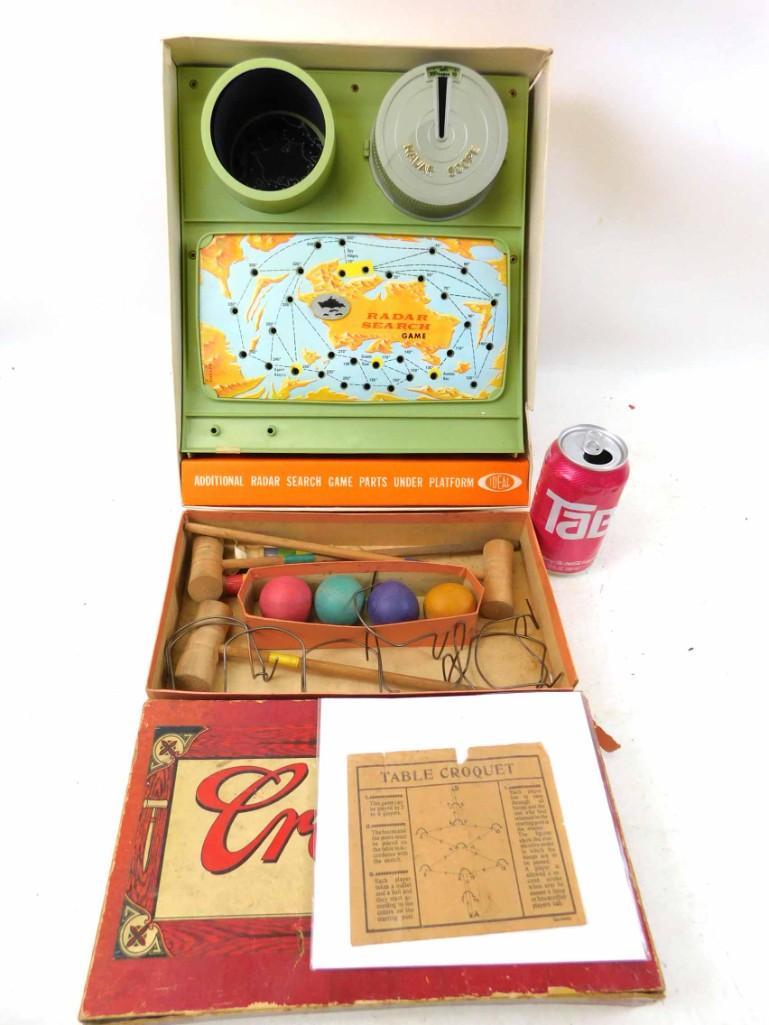 Vintage Ideal Electronic Radar Search Game: Vintage Ideal Electronic Radar Search Game Condition: Untested