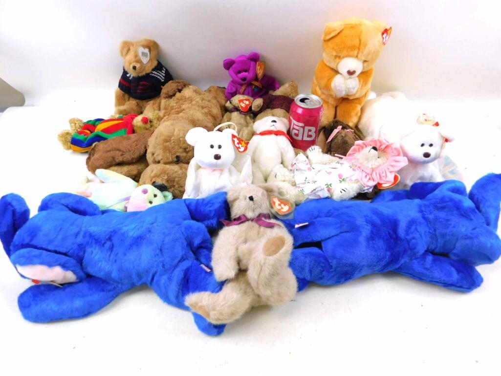 Lot of Plush incl Ty Beanie Babies with Original Tags (1 of 4)