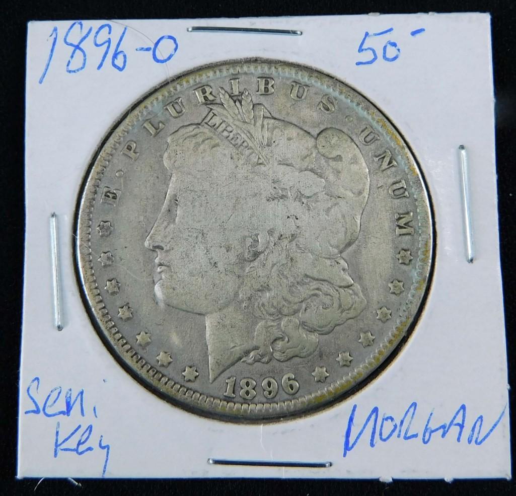 1896-O Morgan Dollar 90% Silver (1 of 2)
