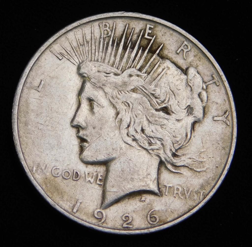 1926-D Peace Dollar 90% Silver (1 of 2)