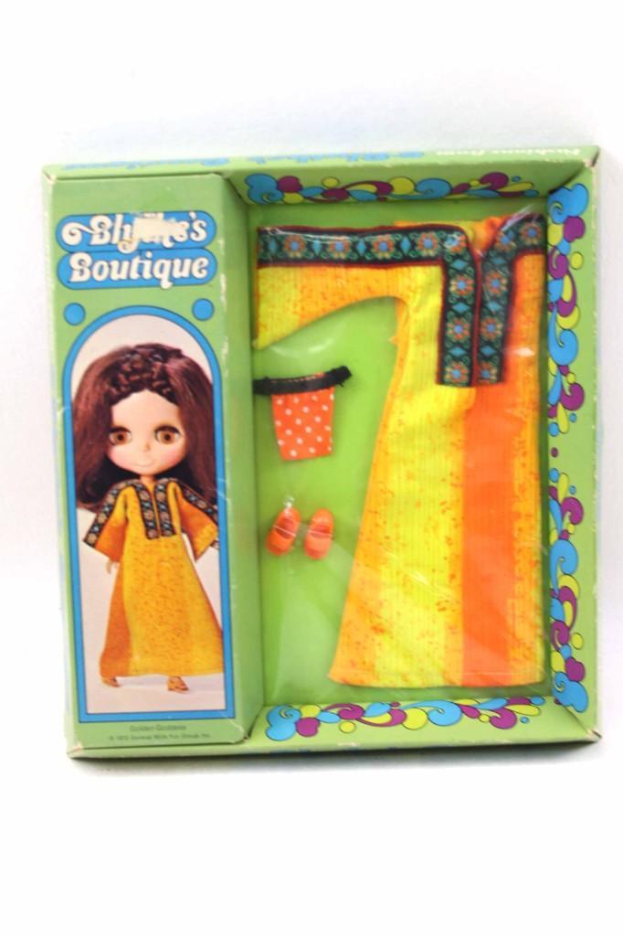 Vtg 1972 Kenner Blythe's Boutique Golden Goddess Doll (1 of 6)