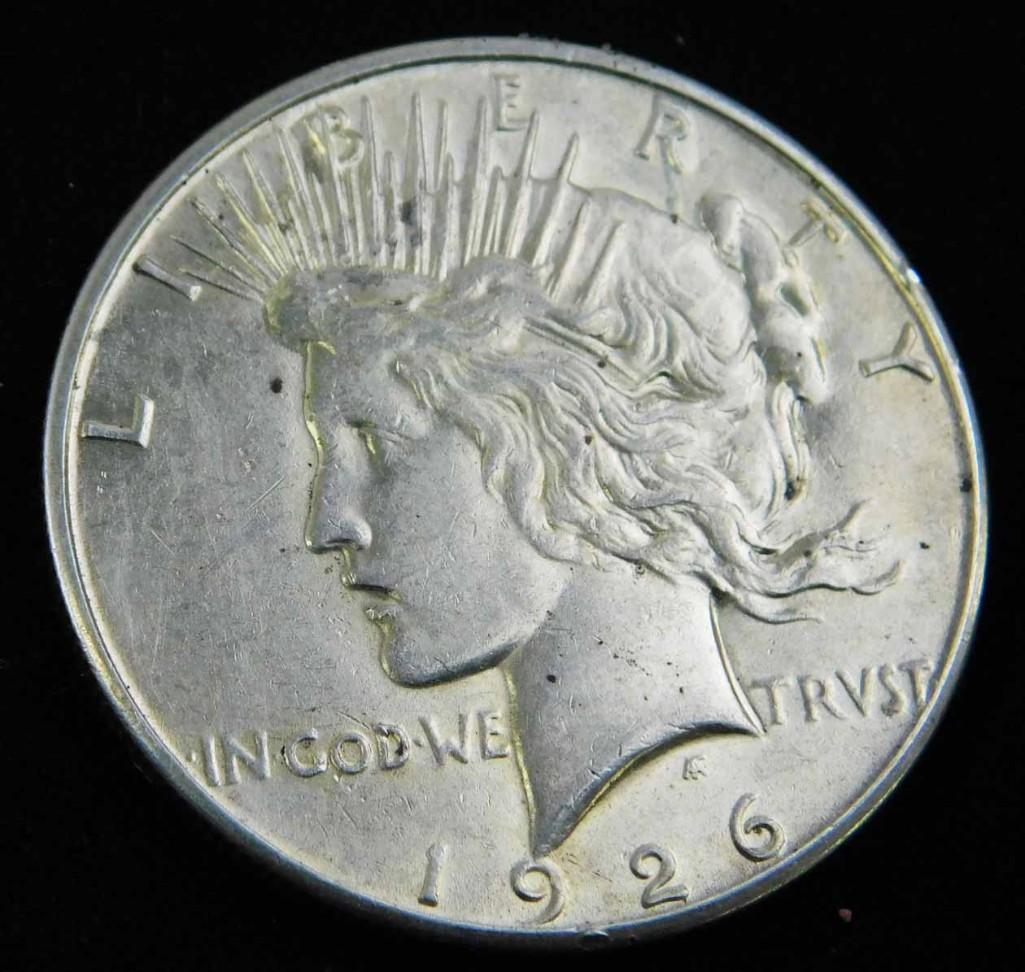 1926-S Peace Dollar 90% Silver (1 of 2)