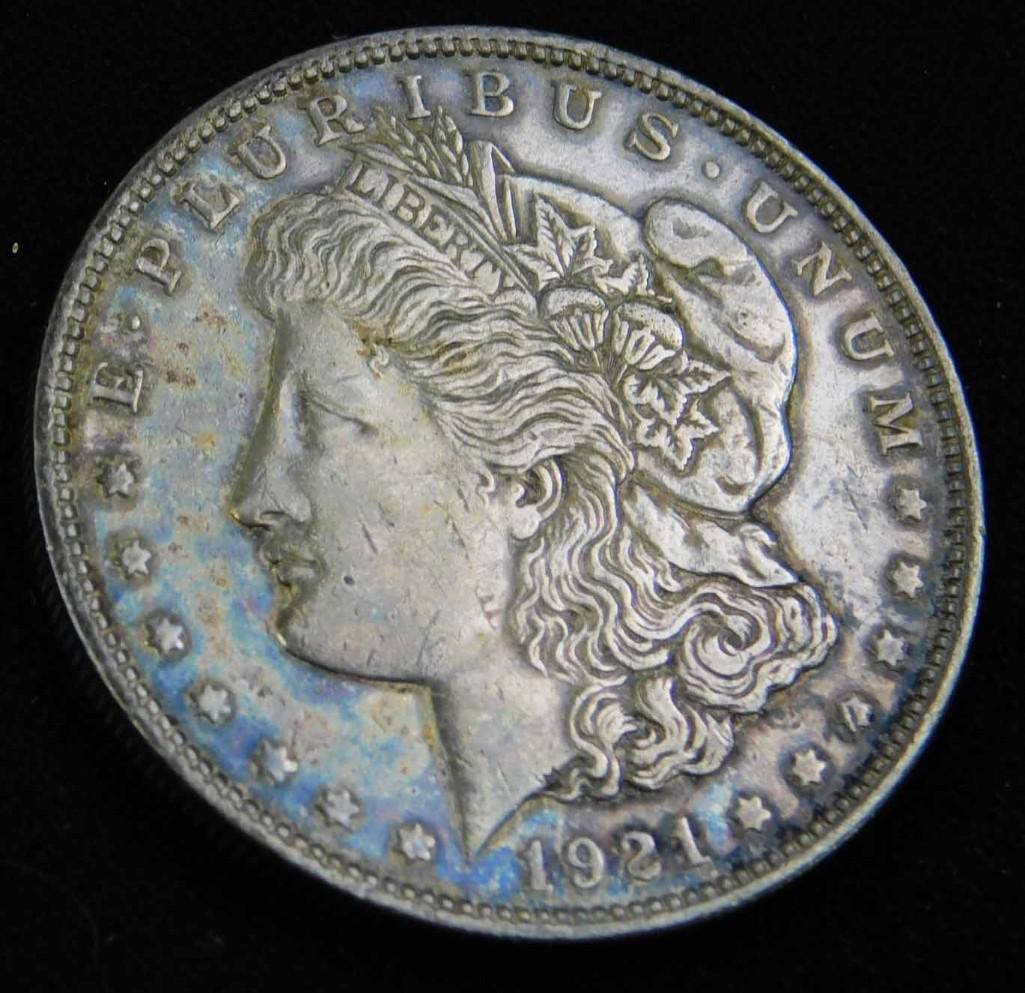 1921-P Morgan Dollar 90% Silver (1 of 2)