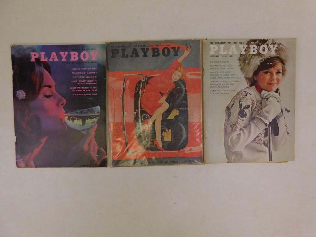Lot of Playboy Magazines from 1963 (1 of 1)