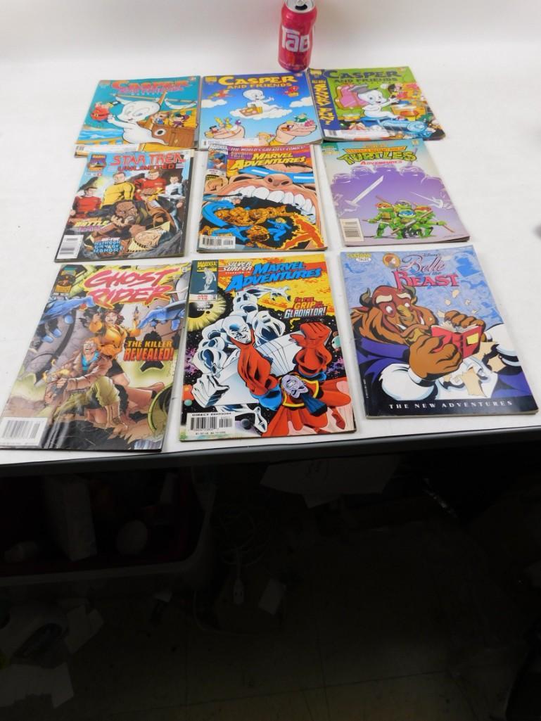 Lot of 9 Comic Books including Casper and Friends, (1 of 6)