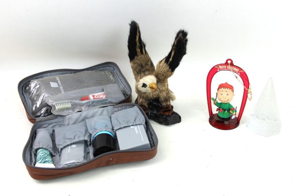 Misc Lot incl Peanuts Christmas Ornament, Paperweight, (1 of 9)