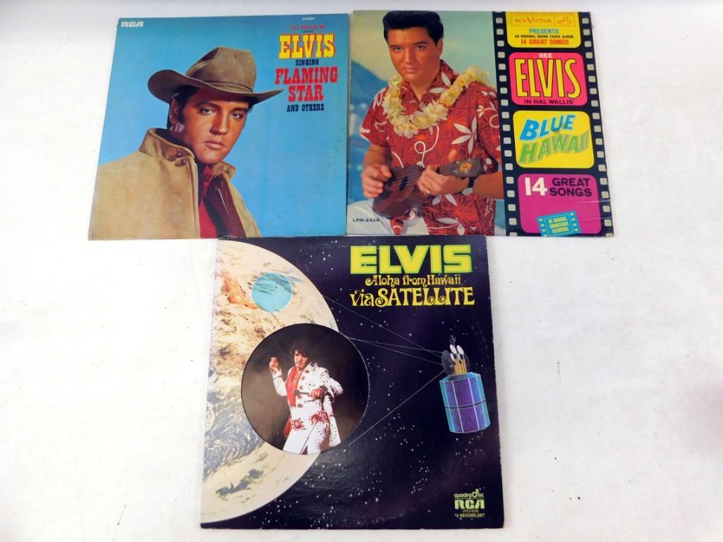 Lot of 3 Elvis Presley Vinyl LP Records (1 of 3)