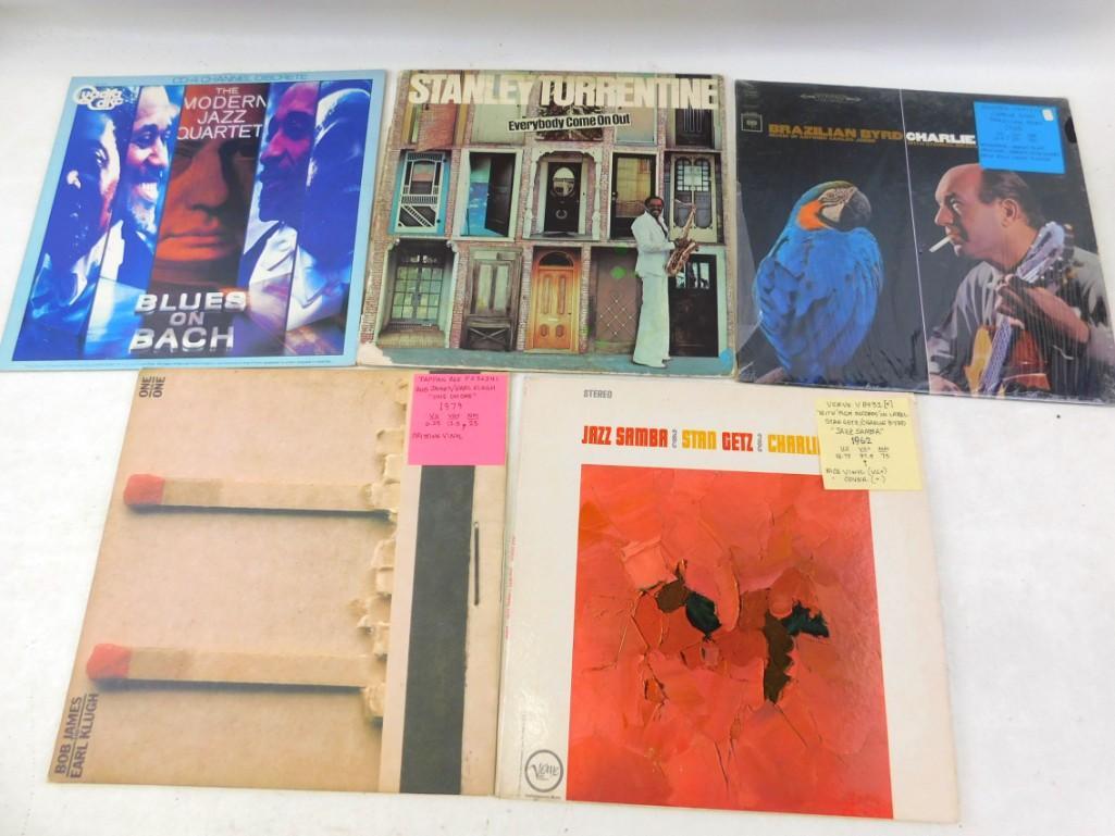 Lot of 5 Vinyl LP Records Including Bob James, Stan (1 of 5)
