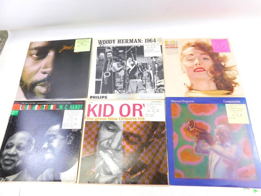 Lot of 6 Vinyl LP Records including Jazz (1 of 5)