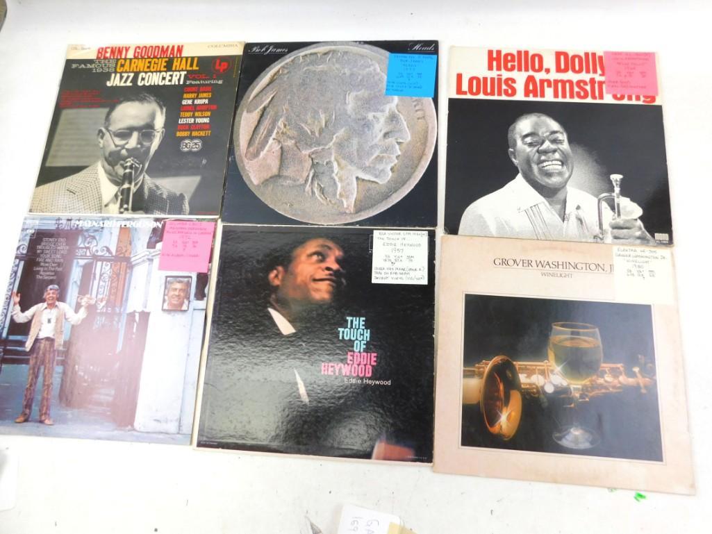 Lot of 6 Vinyl LP Records Bob James, Louis Armstrong, (1 of 5)