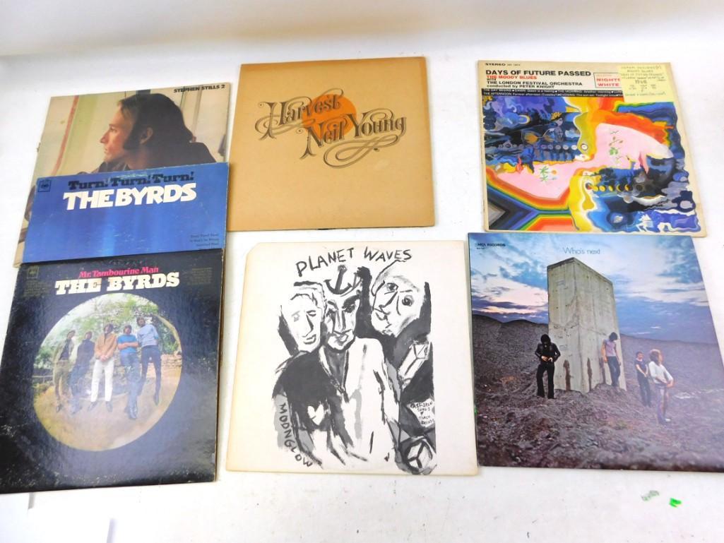 Lot of 6 Vinyl LP Records Including The Who, Neil (1 of 5)