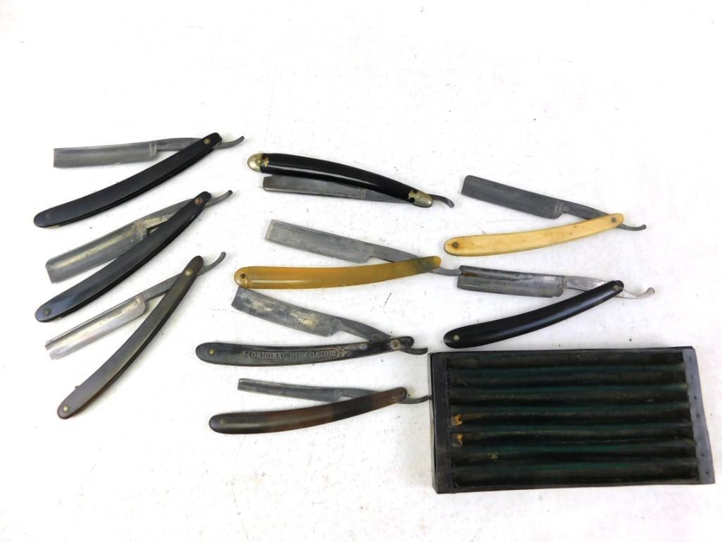Lot of Assorted Antique Straight Razor Blades (1 of 7)
