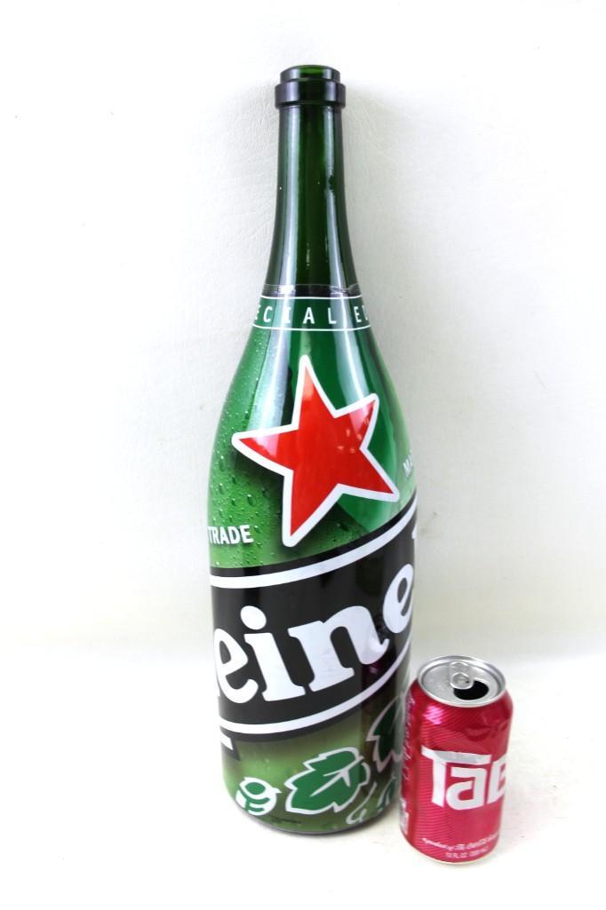 Huge Heineken Beer Bottle , Empty: Huge Heineken Beer Bottle , Empty