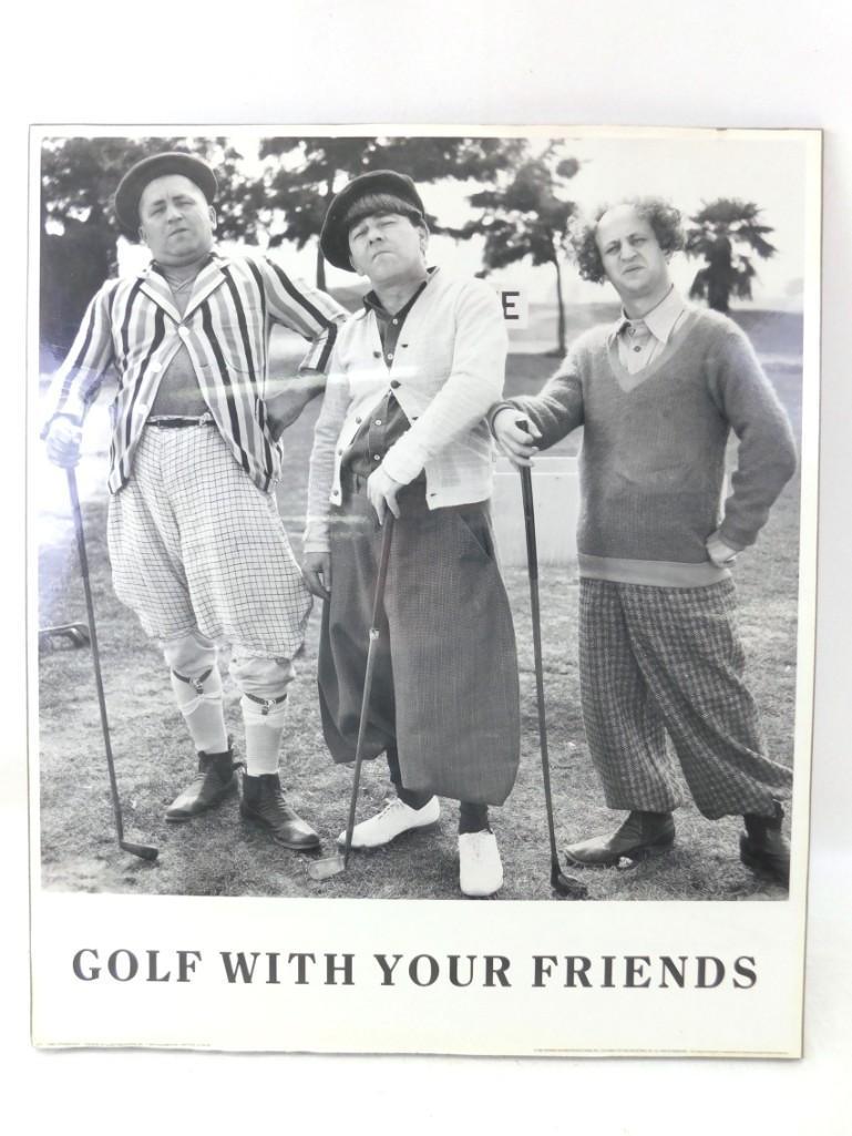 The Three Stooges Golf with Your Friends Poster (1 of 3)