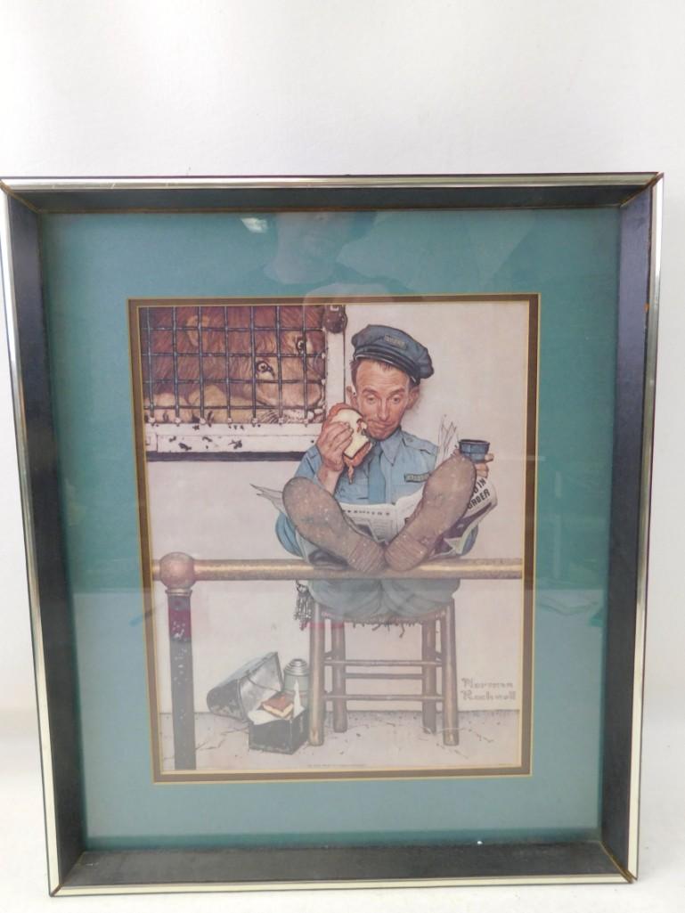 Set of 2 Norman Rockwell Prints One Framed (See all (1 of 9)