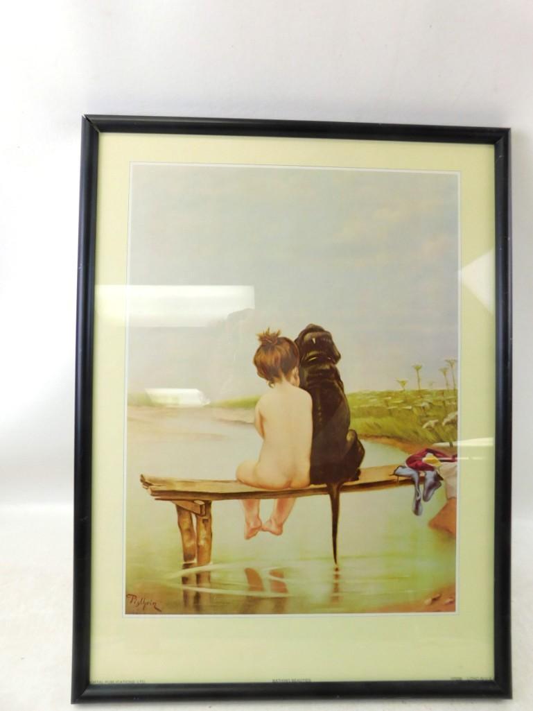 Framed Print "Bathing Beauties" Bruno Piglhein (1 of 5)
