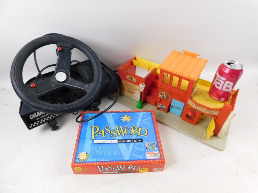 Fisher Price Play Theater Toy, Password Board Game and (1 of 3)