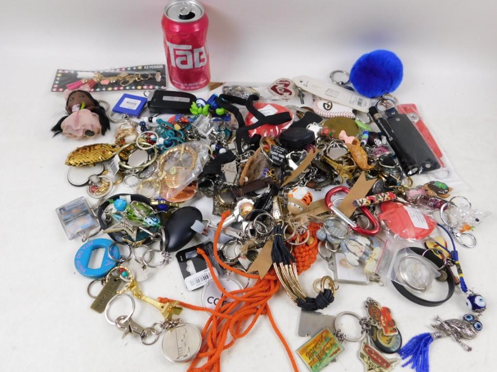 Large Lot full of Wonderful Assorted Key Chains, etc. (1 of 5)
